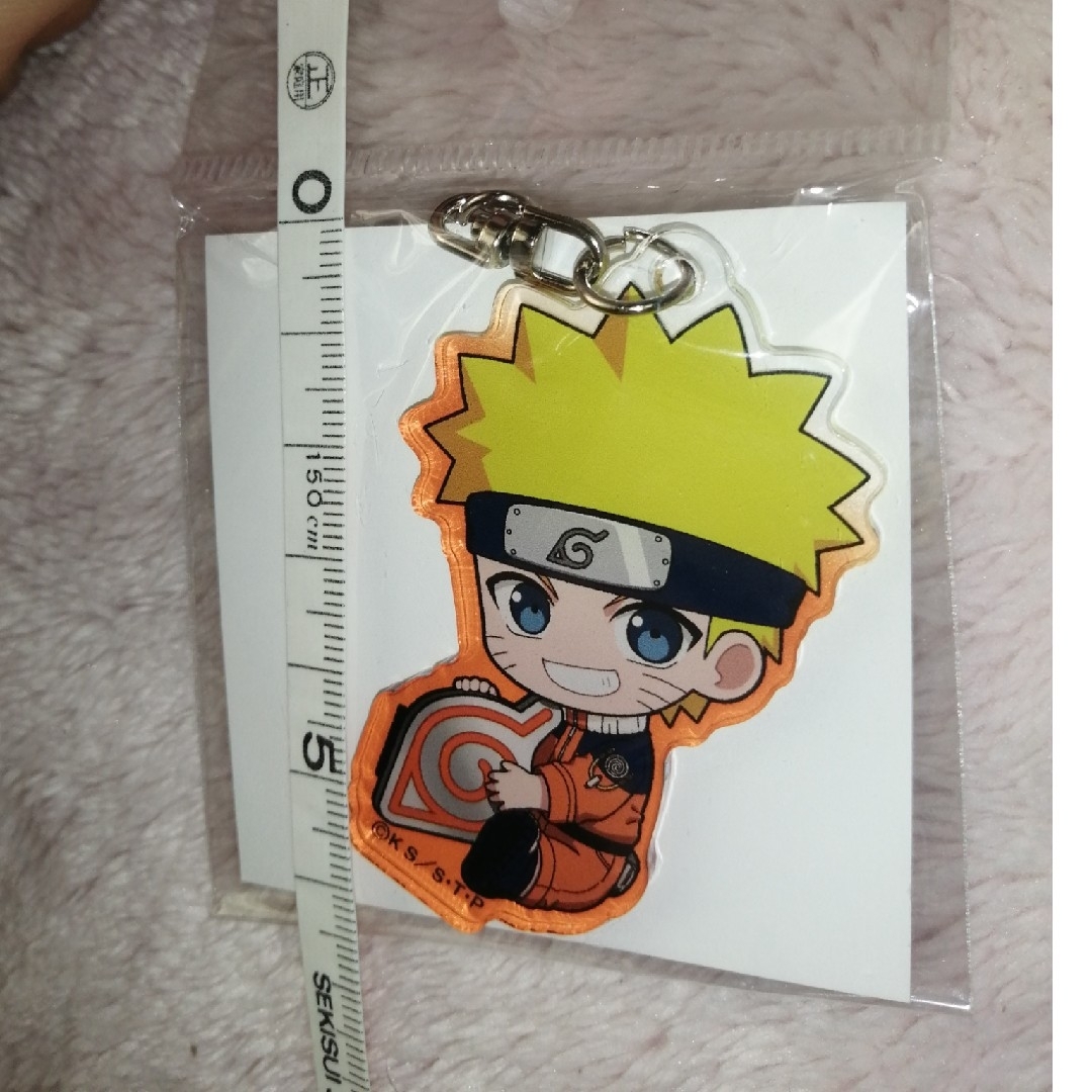 NARUTO 大江戸温泉物語 アクリルチャーム ナルト レア - キーホルダー