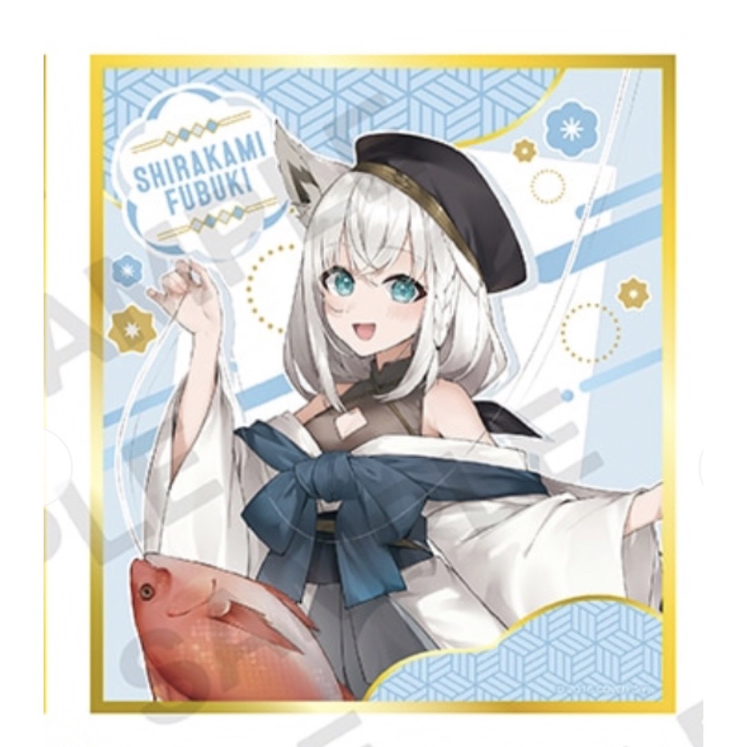 尾丸ポルカ 獅白ぼたん 雪花ラミィ 桃鈴ねね 直筆 サイン フルセット